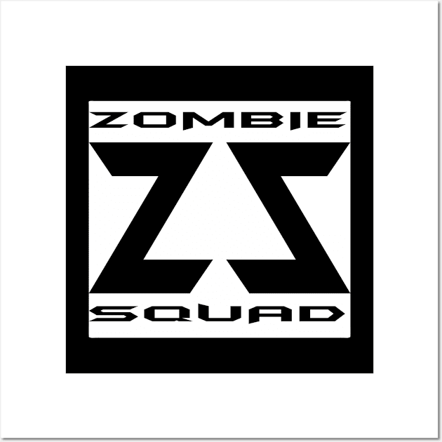 Zombie Squad ZS Rogue (Black) Wall Art by Zombie Squad Clothing